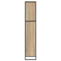vidaXL Knižnica 40 x 30 x 155 cm Kompozitné drevo Sonoma