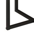 vidaXL Konferenčný stolík 45x45x35 cm akáciový masív a železo