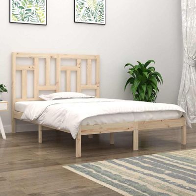 vidaXL Posteľ bez matraca 160x200 cm masívna borovica
