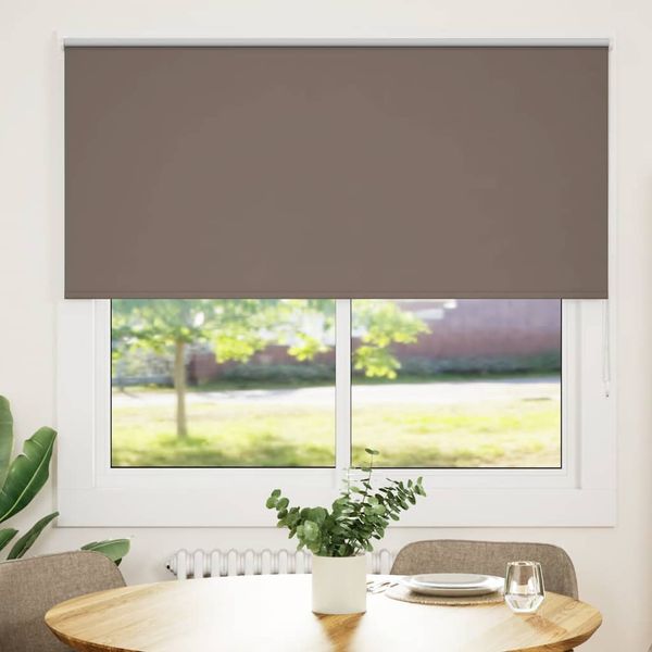 vidaXL Roleta zatemnenie Coffee 160x175 cm Šírka látky 156,6cm