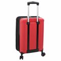 vidaXL Kufor so zámkom Červená 34 x 23 x 55.5 cm ABS plast