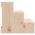 vidaXL Schody pre domáce zvieratá 40x37,5x35 cm masívna borovica