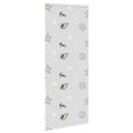 vidaXL Sprchová roleta s kazetou, 90x240 cm, šírka látky 86 cm