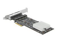 Sieťový adaptér - PCIe 2.1 x4 - 10M/100M/1G/2.5 Gigabit Ethernet x 4