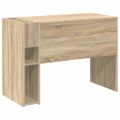 vidaXL Stôl Sonoma dub Kompozitné drevo 109 x 50 x 78 cm