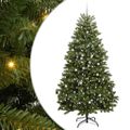 vidaXL Umelý vianočný stromček 300 cm 300 LED Teplá biela PVC a oceľ