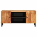 vidaXL TV skrinka 105x33x46 cm akáciový masív