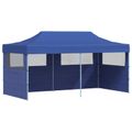 vidaXL Párty stan 291 x 580 x 315 cm Modrá Oxfordská látka