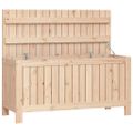 vidaXL Záhradný úložný box 108x42,5x54 cm masívna borovica