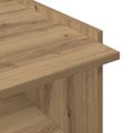 vidaXL Konferenčný stolík Dub artisan 90 x 50 x 33 cm Kompozitné drevo