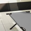 vidaXL Skladacia kempingová posteľ 2 ks Sivá 193 x 69 x 45 cm