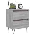 vidaXL Nočný stolík divý dub sonoma 40x35x50 cm kompozitné drevo