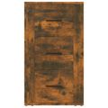 vidaXL Komoda dymový dub 40x33x70 cm spracované drevo