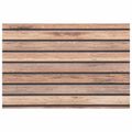 vidaXL Nástenné panely 5 ks 100 x 50 cm Svetlohnedá EPS pena