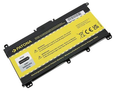 PATONA batéria pre notebook HP Pavilion 14-BF/15-CC 3400mAh Li-Pol 11,55V TF03XL Batéria, pre notebook, 3400mAh, Li-Pol, 11,55V, pre HP Pavilion 14-BF, 15-CC, neoriginálna