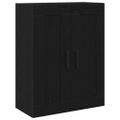vidaXL Highboard 2 ks Čierny dub 69,5 x 34 x 180 cm