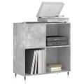 vidaXL Skrinka na platne betónovosivá 84,5x38x48 cm kompozitné drevo