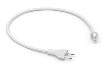 Sonos Five/Beam/Amp/SubG3/Arc/Play5 G2/Playbase Short PC (Bílá) Kabel, napájecí, pro Sonos Five, Beam, Amp, Sub G3, Arc, Play 5 G2, Playbase, EU vidlice, 0,5m, bílý