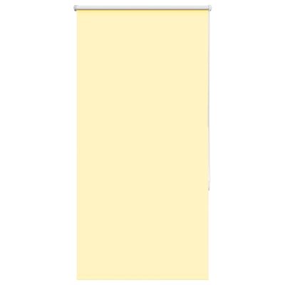 vidaXL Zatemňovacia roleta žltá 75x130 cm šírka látky 70,7 cm polyester