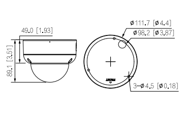 Dahua IP kamera IPC-HDBW3541E-AS-0280B-S2