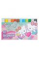 Voskovky Hello Kitty Pastel Pink 12 ks