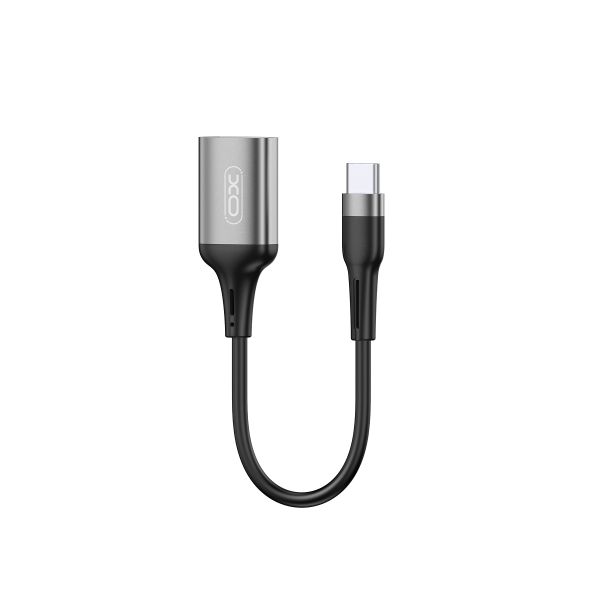 XO adaptér OTG NB201 USB - USB-C čierny