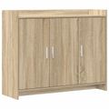 vidaXL Servírovacia skriňa Dub sonoma 98,5 x 33 x 80 cm