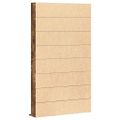 vidaXL CD skrinka údený dub 102x23x177,5 cm spracované drevo
