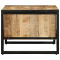 vidaXL konferenčný stolík 70x50x38 cm masívne hrubé drevo mango
