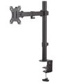 Neomounts FPMA-D540BLACK / Desk Mount 2 pivots (clamp/grommet)   / Black Držák, VESA, stolní, pro plochý monitor, úhloprícka 13"-32", náklon 90°, otácení 180°, rotace 360°, nosnost 8kg, cerný