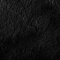 vidaXL Poťah na podložku 6 pcs HEERLEN Čierna Ø 40 cm PV fleece