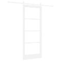 vidaXL Posuvné dvere ORKDAL Biela 83 x 202 cm