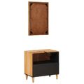 vidaXL Set kabinetov do kúpeľne 2 ks 62 x 33 x 58 cm