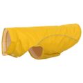 vidaXL Pláštenka pre psa s reflexnými prúžkami, polyesterová, žltá, 3XL