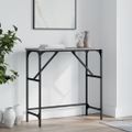 vidaXL Konzolový stolík sivý sonoma 75x32x75 cm kompozitné drevo
