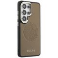 Puzdro Guess Perforated Logo MagSafe pre Samsung Galaxy S26 Ultra hnedá