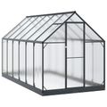 vidaXL Záhradný skleník 183,5 x 363,5 x 207 cm