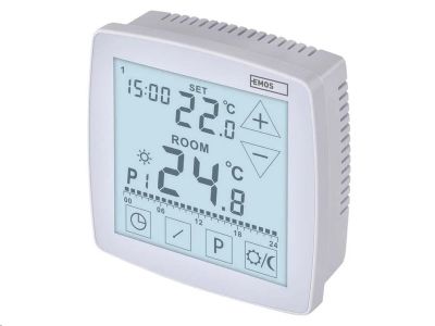 Termostat EMOS P56A01 pokojový programovateľný drôtový OpenTherm
