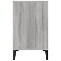 vidaXL Botník sivý dub sonoma 102x36x60 cm spracované drevo