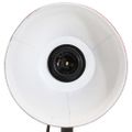 vidaXL Stolová lampa 25 W šmuhovaná červená 18x18x60 cm E27