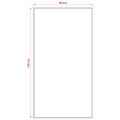 vidaXL Behúň LESAKA Hnedá 80 x 150 cm Diamantový zamat