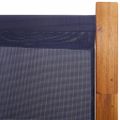 vidaXL 4-panelový paraván tmavomodrý 280x180 cm