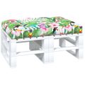 vidaXL Podložka na paletovú pohovku viacfarebná 120x80x12 cm látka