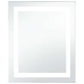 vidaXL Kúpeľňové zrkadlo s LED svetlom a dotykovým senzorom 60x80 cm
