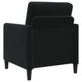 vidaXL Súprava pohovky s úložným priestorom 2 ks Čierna Polyester