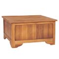 vidaXL Konferenčný stolík s vyklápacou doskou 65x64x35 cm tíkový masív