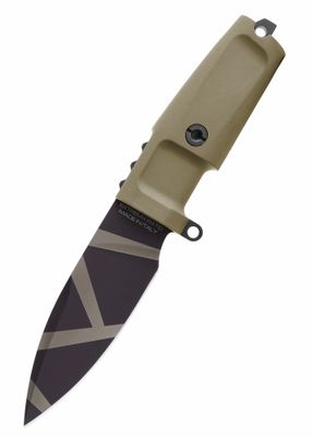 Extrema Ratio 04.1000.0160/DW SHRAPNEL OG DESERT WARFARE taktický nôž 11cm, púštna, Forprene, puzdro