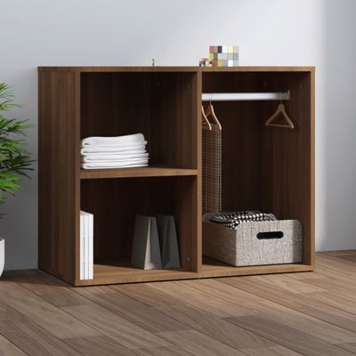 vidaXL Kozmetická skrinka hnedý dub 80x40x65 cm spracované drevo
