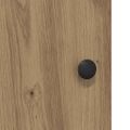 vidaXL Highboard Remeselný dub 62 x 36 x 121,5 cm Kompozitné drevo