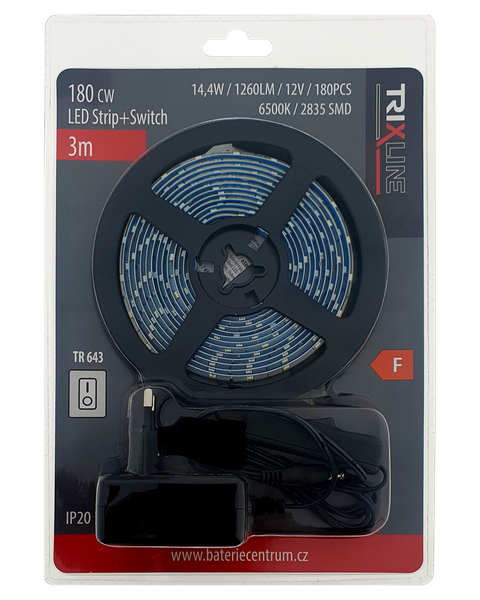 LED pás 180 CW TR 643 6500K/ 3m TRIXLINE